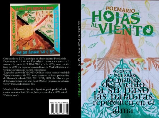 Lanzamiento del libro: POEMARIO HOJAS AL VIENTO