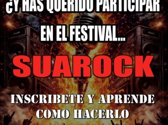 Quieres participar en el Sua Rock 2026
